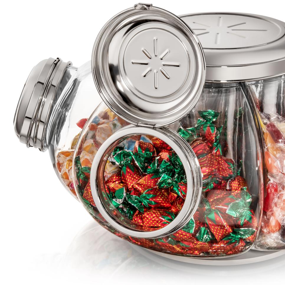Delicious Agent Revolving Candy Jar