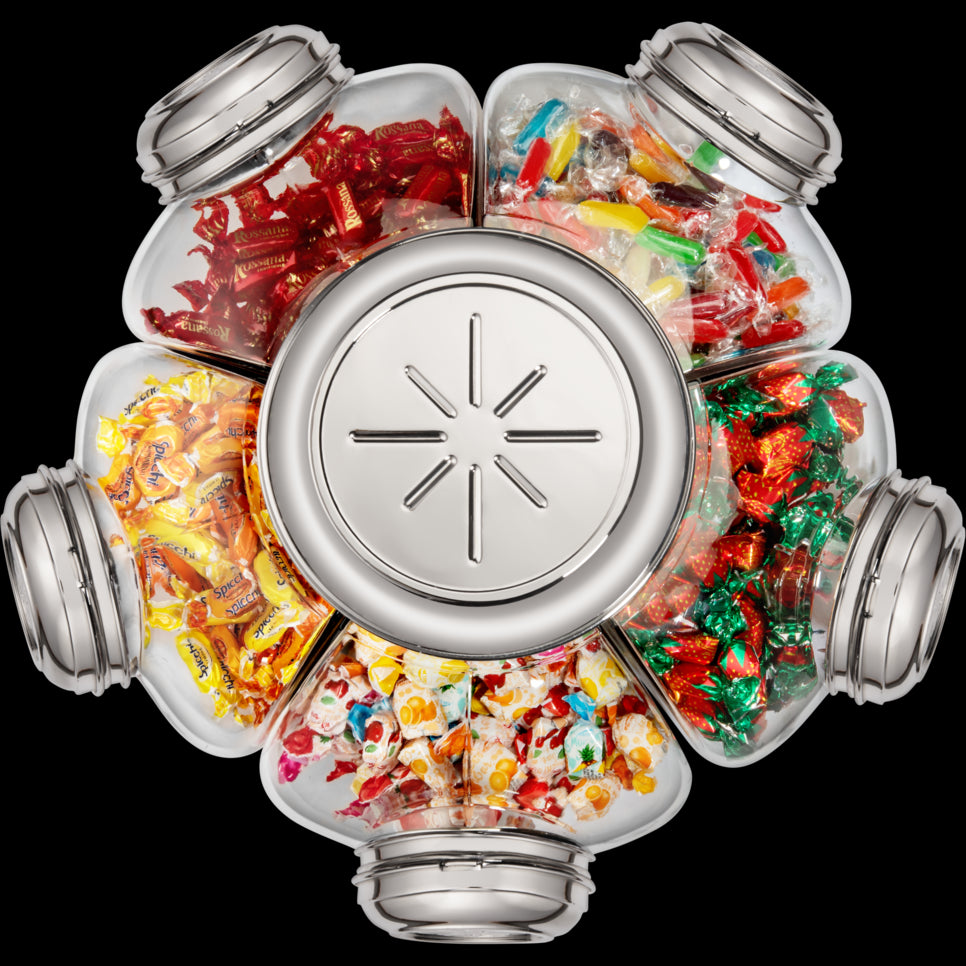 Delicious Agent Revolving Candy Jar